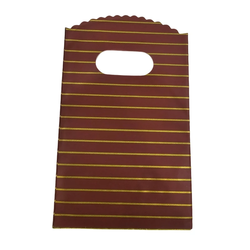 ساک هدیه مدل افقی راه راه بسته 25 عددی