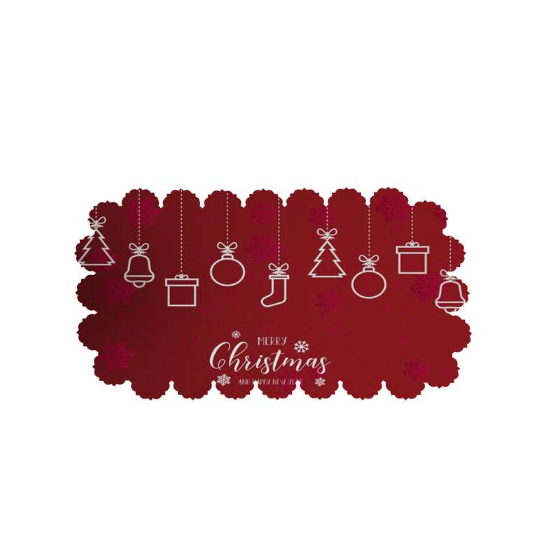 رومیزی طرح کریسمس  کد 8171R