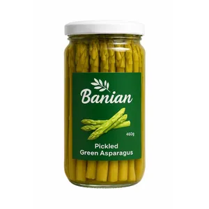 ترشی مارچوبه سبز بانیان - 460 گرم
