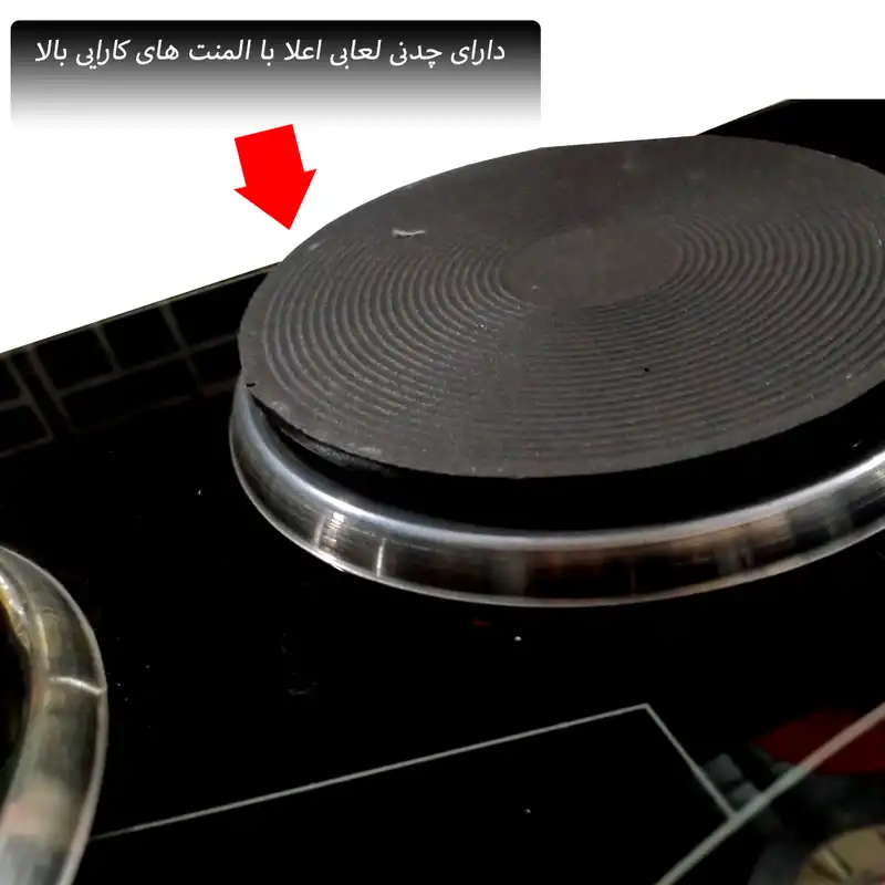 اجاق گاز صفحه ای رینوزیت استار مدل EL3