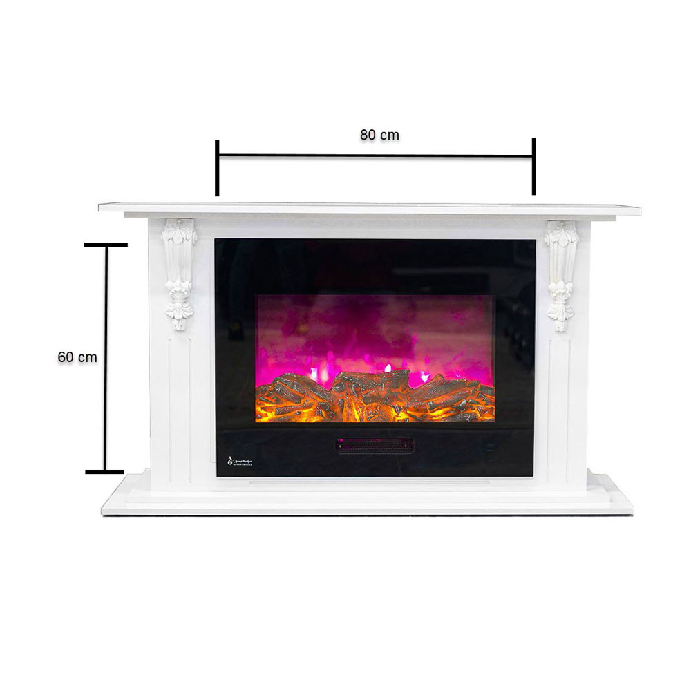 شومینه برقی شومینه بیستون مدل C.Z.80×60.L4