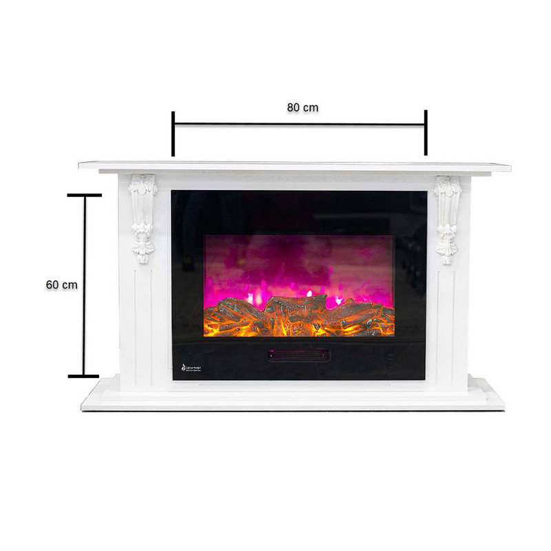 شومینه برقی شومینه بیستون مدل C.Z.80×60.L4