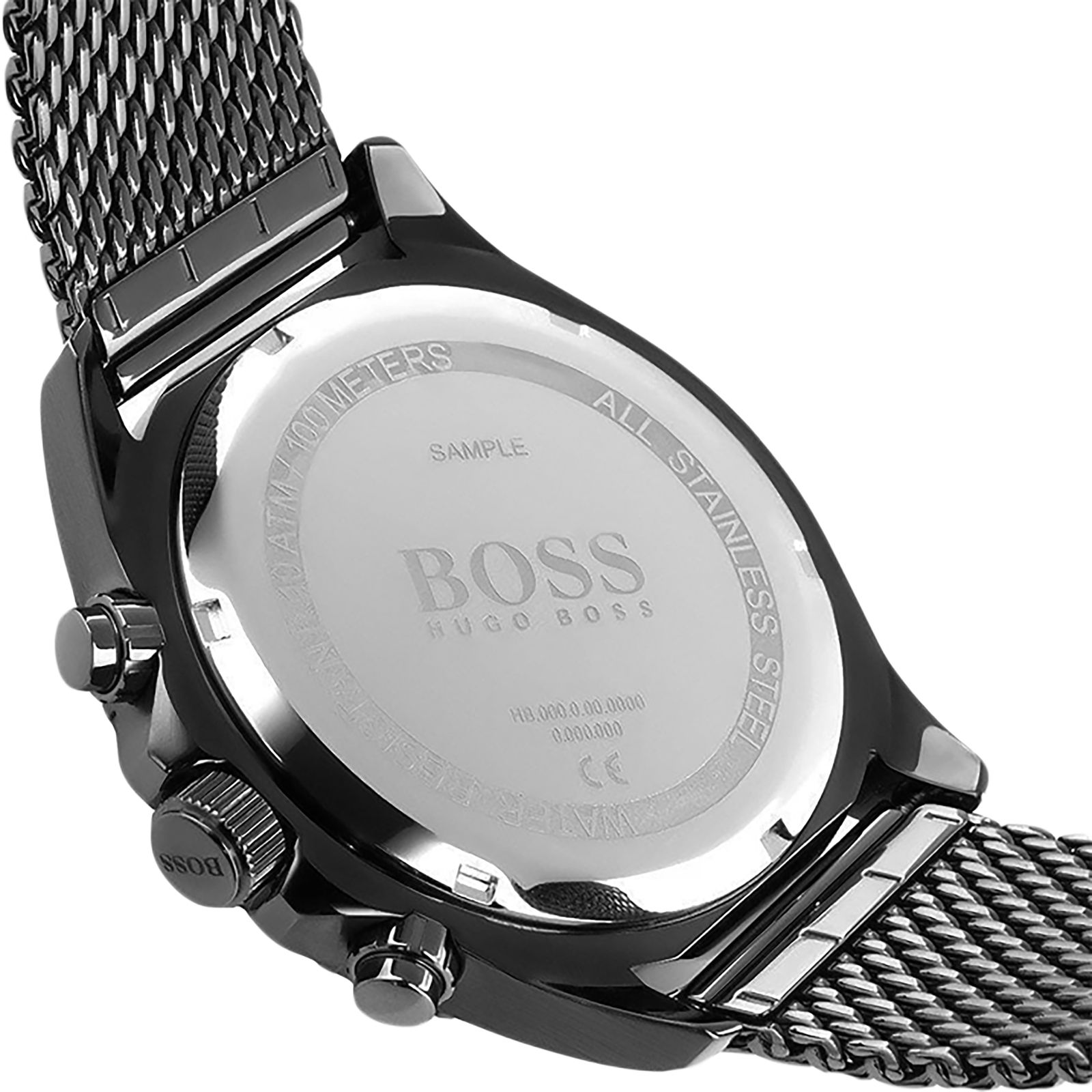 ساعت مچی عقربهای کوارتز مردانه هوگو باس مدل b1513702 - - 6