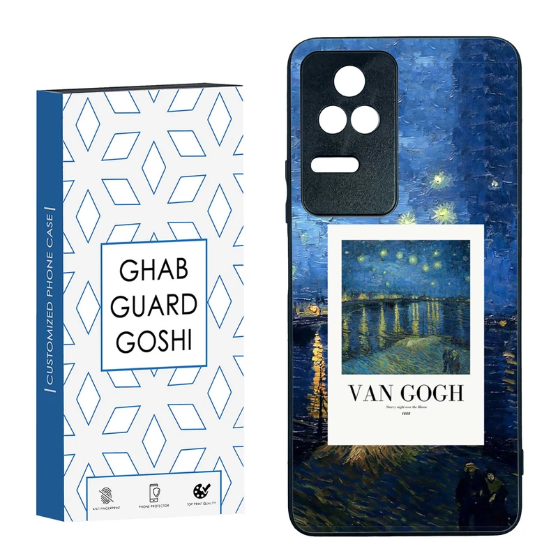 کاور قاب گارد گوشی طرح ونگوگ کد TPU-058 مناسب برای گوشی موبایل شیائومی  Redmi K40S / Poco F4 5G