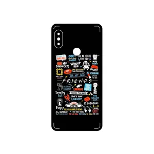 MAHOOT Friends 2 Cover Sticker for Xiaomi Redmi Note 5 Pro