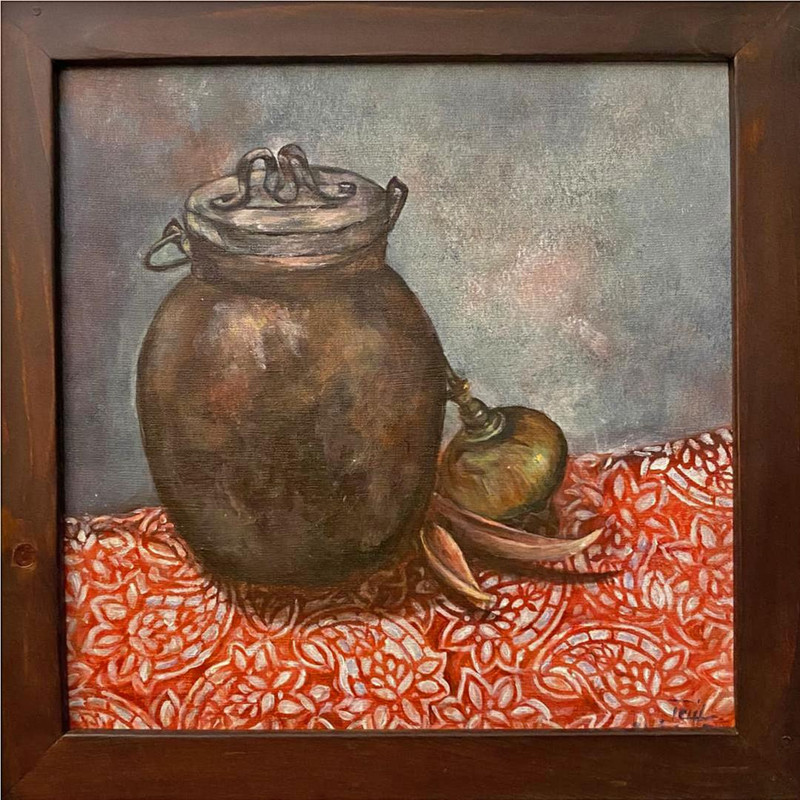 تابلو نقاشی اکریلیک مدل HR کد 115