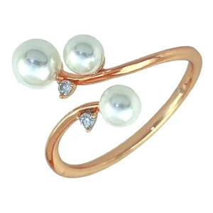 انگشتر زنانه ژوپینگ مدل مروارید کد R4319