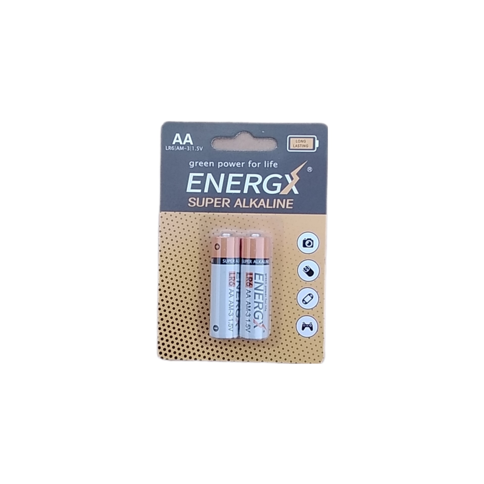 باتری قلمی مدل ENERGX بسته دو عددی