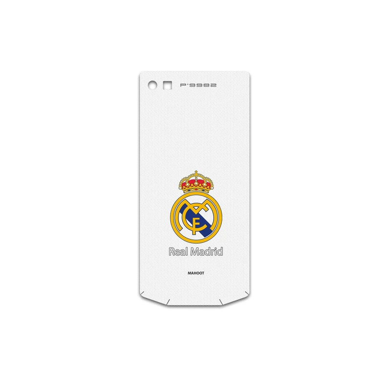 برچسب پوششی ماهوت مدل REAL-MADRID-1-FC مناسب برای گوشی موبایل بلک بری Porsche Design P9982