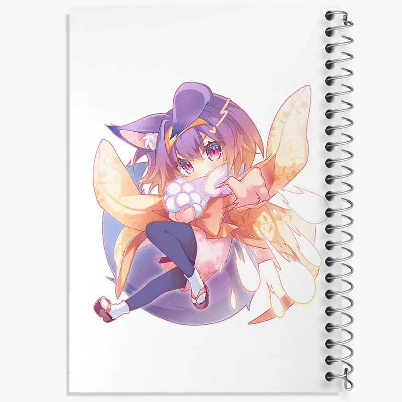 دفتر لیست خرید 50 برگ خندالو طرح ایزونا انیمه نو گیم نو لایف کد 32415