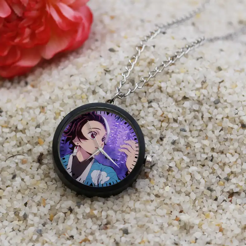 ساعت گردنبندی عقربه ای ناکسیگو مدل شکارچی اهریمن کد NF12937