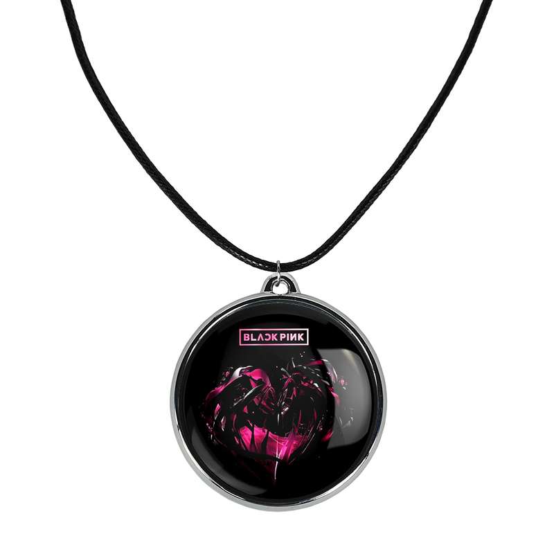 گردنبند خندالو مدل رزی و لیسا گروه بلک پینک BLACKPINK کد 1675616748