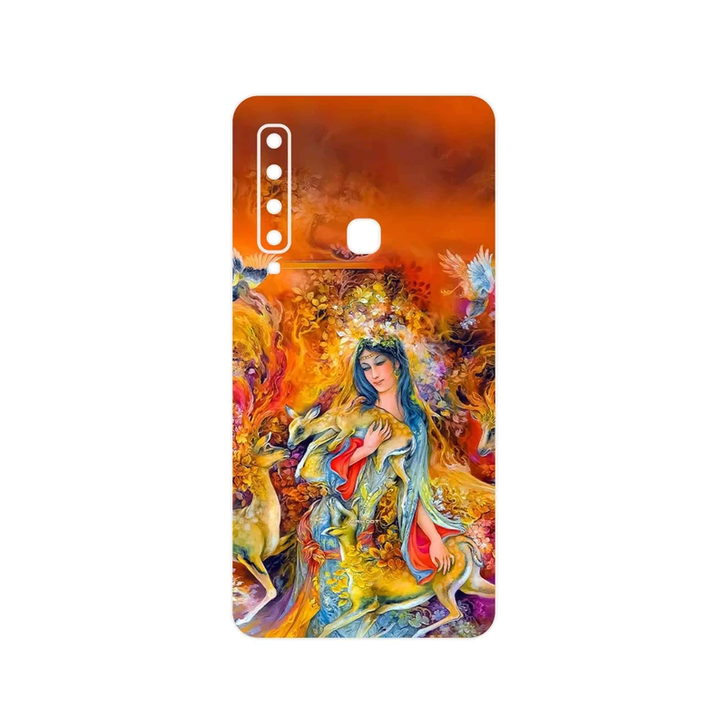 برچسب پوششی ماهوت مدل Persian miniature 2 مناسب برای گوشی موبایل سامسونگ Galaxy A9 2018