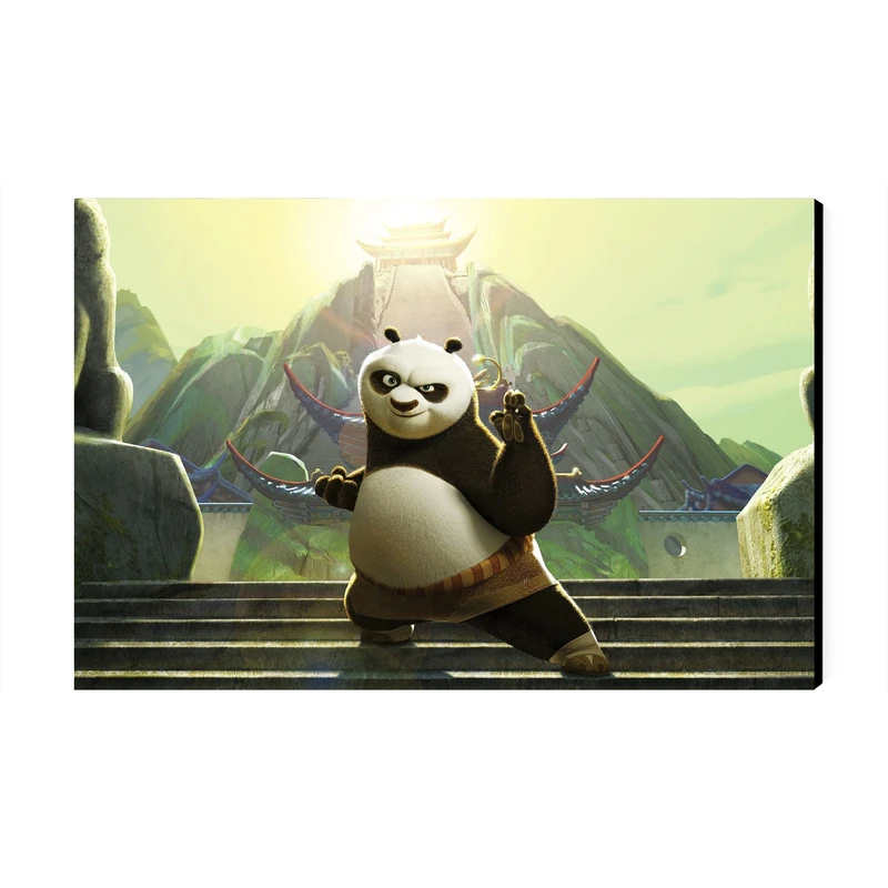 تابلو شاسی عرش مدل فانتزی پاندا کونگ فو کار کد As3345