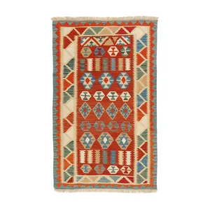 گلیم دستبافت دو و نیم متری مدل قشقایی کد 597189