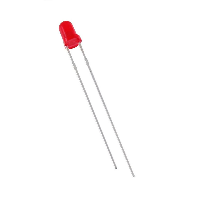 دیود ال ای دی مدل LED3mm-RED بسته 100 عددی
