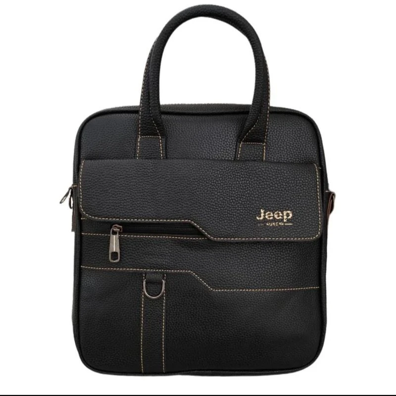 کیف اداری مردانه جیپ مدل کلاسیک ساده کد TG01