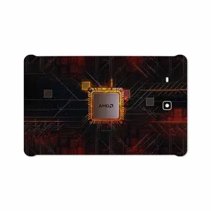 برچسب پوششی ماهوت مدل AMD Brand مناسب برای تبلت سامسونگ Galaxy Tab E 9.6 2015 T560
