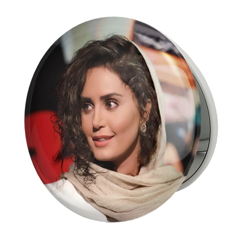 آینه جیبی خندالو طرح الناز شاکردوست مدل تاشو کد 10490 