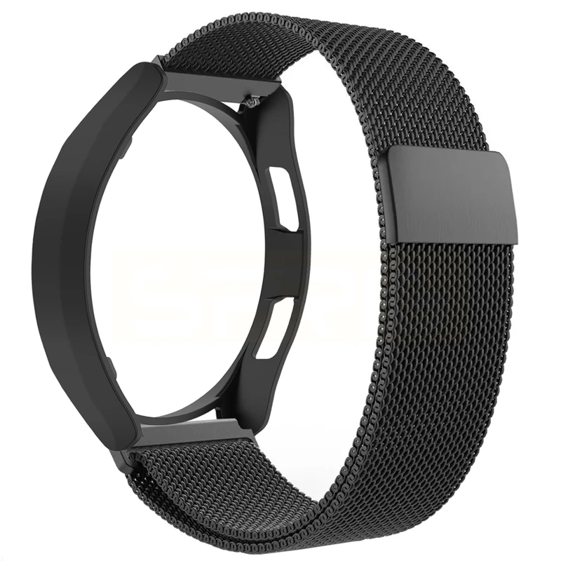 بند اسپریگ مدل Milanese SP Guard مناسب برای ساعت هوشمند سامسونگ Galaxy Watch 4 Classic 46mm به همراه کاور