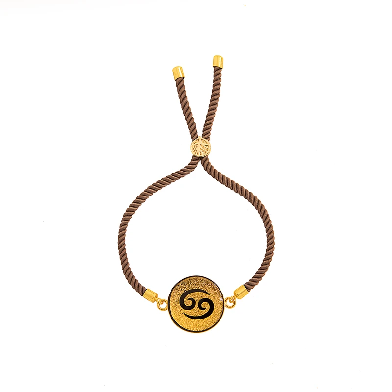 دستبند بندی زنانه مارک گلد مدل ماه تیر کد DM04