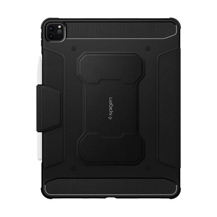 کاور اسپیگن مدل Rugged Armor Pro مناسب برای تبلت اپل iPad Pro 12.9 2021 / 2020 / 2018