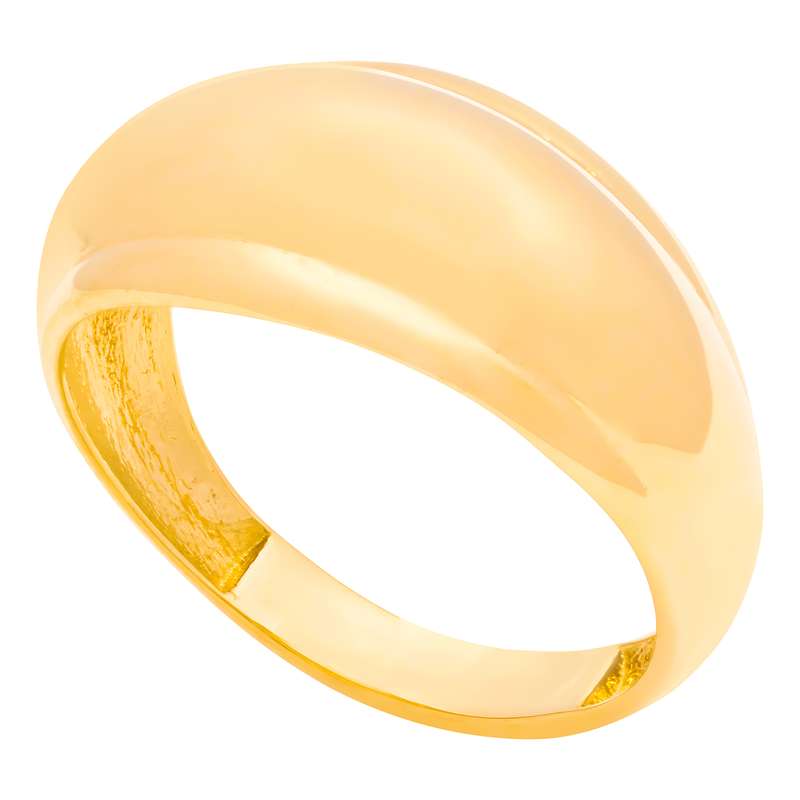 انگشتر طلا 18 عیار زنانه وی گالری مدل دامله کد R0204 سایز 55