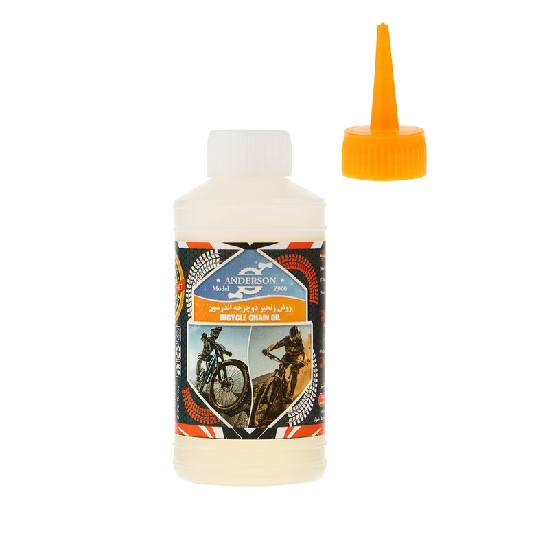 روغن زنجیر دوچرخه اندرسون مدل ZE95 حجم 80 میلی لیتر بسته 2 عددی