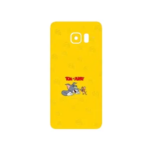 MAHOOT Tom and Jerry Cover Sticker for Samsung Galaxy S6 Edge Plus