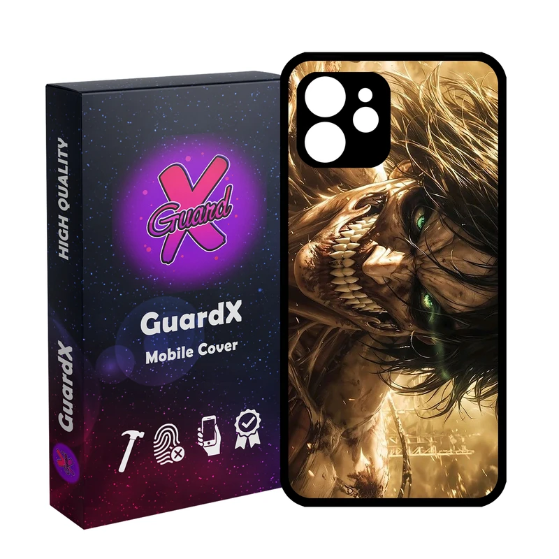 کاور گارد ایکس طرح مبارز مدل 11075 مناسب برای گوشی موبایل اپل iPhone 12