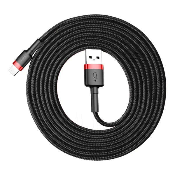 کابل تبدیل USB به لایتنینگ باسئوس مدل CALKLF-C19 Cafule طول 3 متر