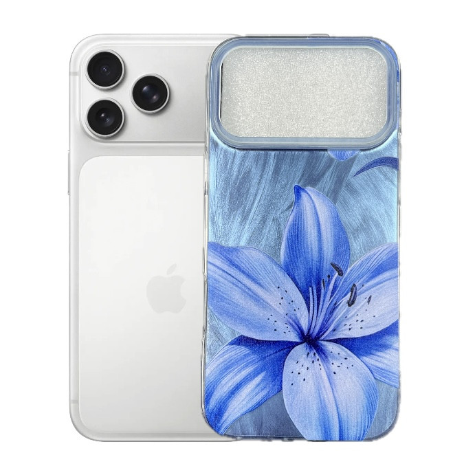 کاور طرح گل لیلیوم مناسب برای گوشی‌ موبایل اپل iPhone 17 Pro Max