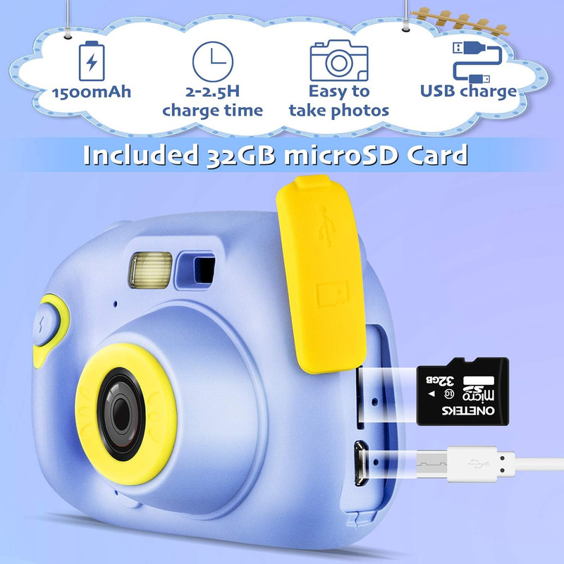 دوربین دیجیتال کودک مدل B07V26DTD6