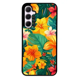 AKAM AMC-WSGA35-FLOWERS-28 Cover For Samsung Galaxy A35