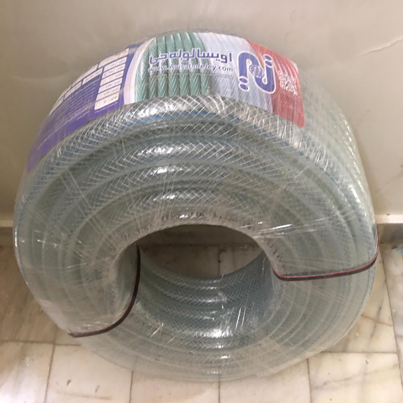 شلنگ آویسا مدل شفاف نخ دار قطر یک اینچ شلنگ آویسا مدل شفاف نخ دار قطر یک اینچ