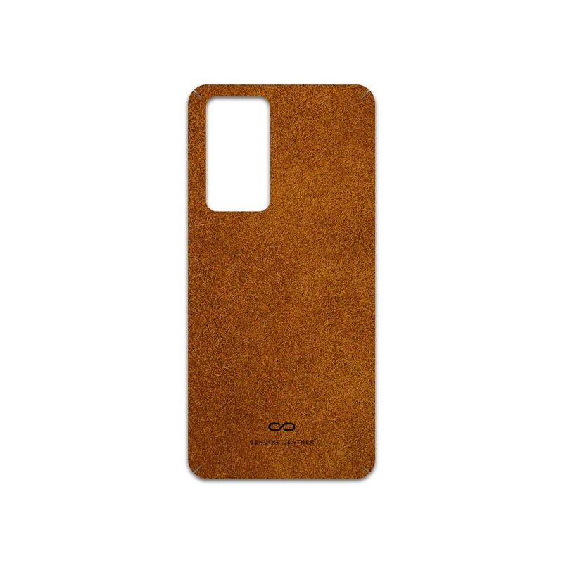 برچسب پوششی ماهوت مدل Brown-Chamois-Leather مناسب برای گوشی موبایل شیائومی 12 Pro