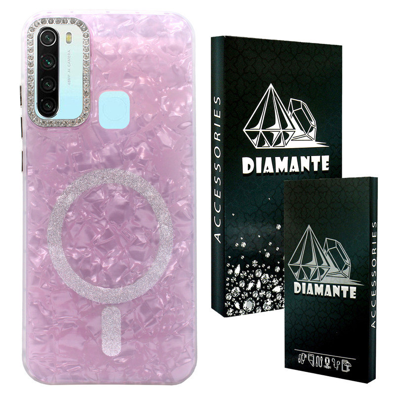 کاور دیامانته مدل Glitter Bk مناسب برای گوشی موبایل شیائومی Redmi Note 8