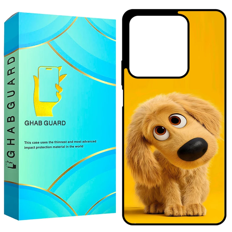 کاور قاب گارد طرح سگ مدل GCHPN134 مناسب برای گوشی موبایل شیائومی Redmi Note 13 4G