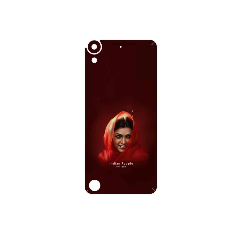 برچسب پوششی ماهوت مدل Portrait of an Indian Woman مناسب برای گوشی موبایل اچ تی سی Desire 530