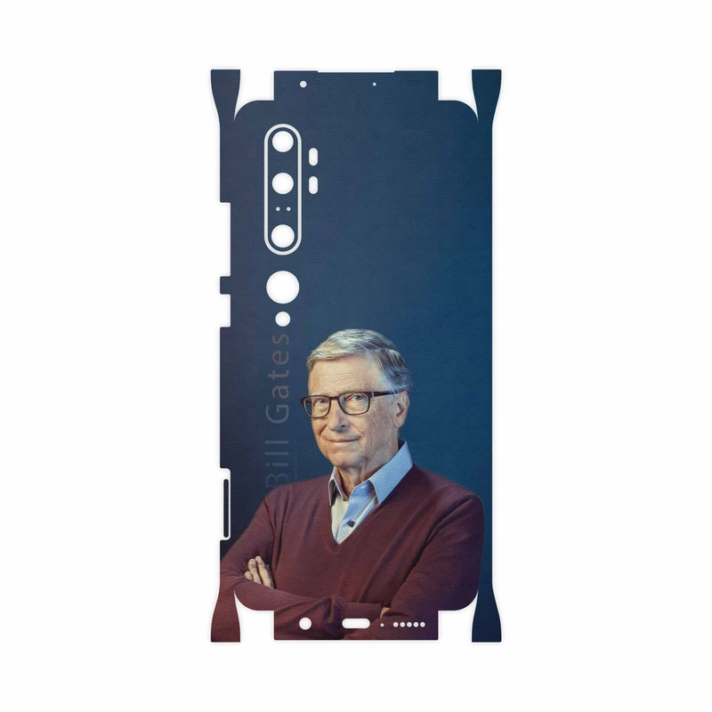 برچسب پوششی ماهوت مدل Bill Gates-FullSkin مناسب برای گوشی موبایل شیائومی Mi Note 10 Pro