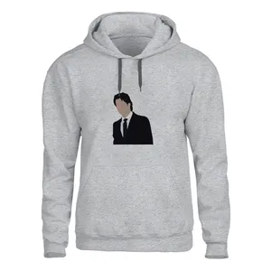 هودی مردانه مدل جنتلمن کد 26 Z رنگ طوسی