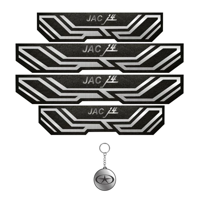 برچسب بدنه خودرو مهدیار کد PKA 2026 مناسب برای جک j4 مجموعه 4 عددی به همراه جاکلیدی