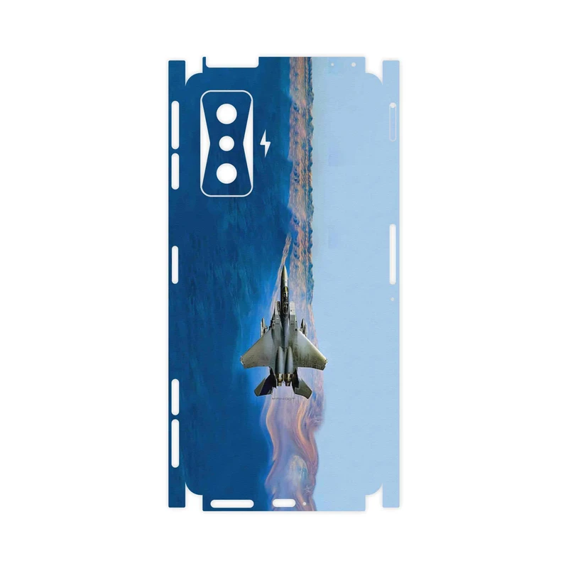 برچسب پوششی ماهوت مدل Fighter plane F15-FullSkin مناسب برای گوشی موبایل شیائومی Poco F4 GT 5G