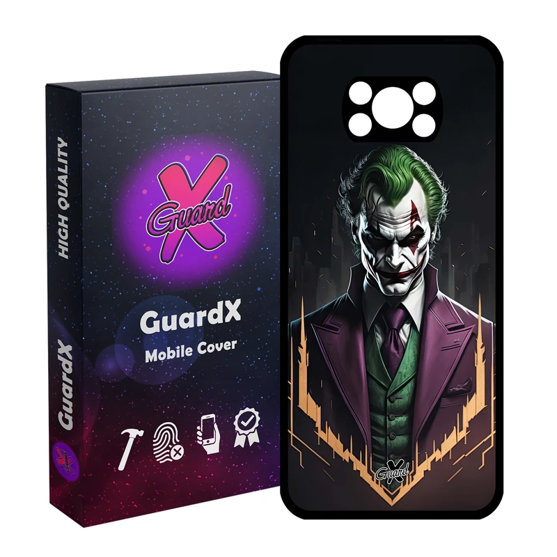 کاور گارد ایکس طرح Joker مدل Glass10611 مناسب برای گوشی موبایل شیائومی Poco X3 NFC/Poco X3/Poco X3 Pro