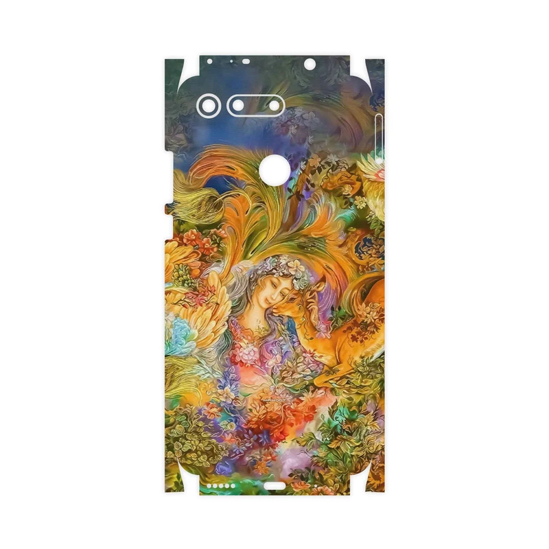 برچسب پوششی ماهوت مدل Persian miniature 3-FullSkin مناسب برای گوشی موبایل آنر View 20