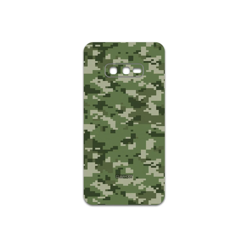 برچسب پوششی ماهوت مدل Army-Green-Pixel مناسب برای گوشی موبایل سامسونگ Galaxy S10e