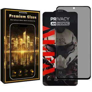 Akuara Premium P1 model Privacy Screen Protector For Xiaomi Redmi K70 / K70 PRO / K70E / POCO X6 PRO / POCO X6 / POCO F6 / POCO F6 PRO / Redmi Note 13 Pro 5G / Poco X7 Pro