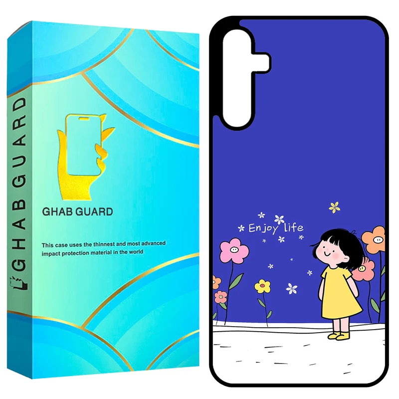 کاور قاب گارد طرح نقاشی مدل GCHPA35 مناسب برای گوشی موبایل سامسونگ Galaxy A35 5G