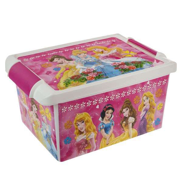 جعبه اسباب بازی کودک مدل دختران کد Disn-02-box