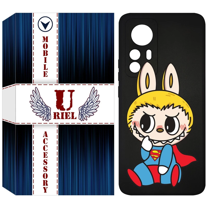 کاور یوریل مدل KSH کد 147 طرح عروسک لبوبو مناسب برای گوشی موبایل شیائومی 12T